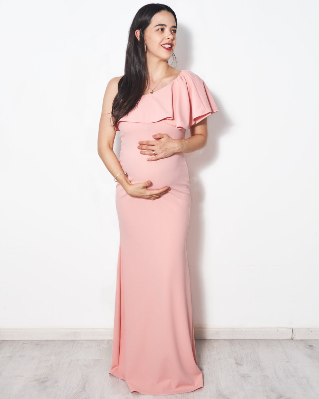 Vestido de maternidad Astrid, Rosa claro (CH)