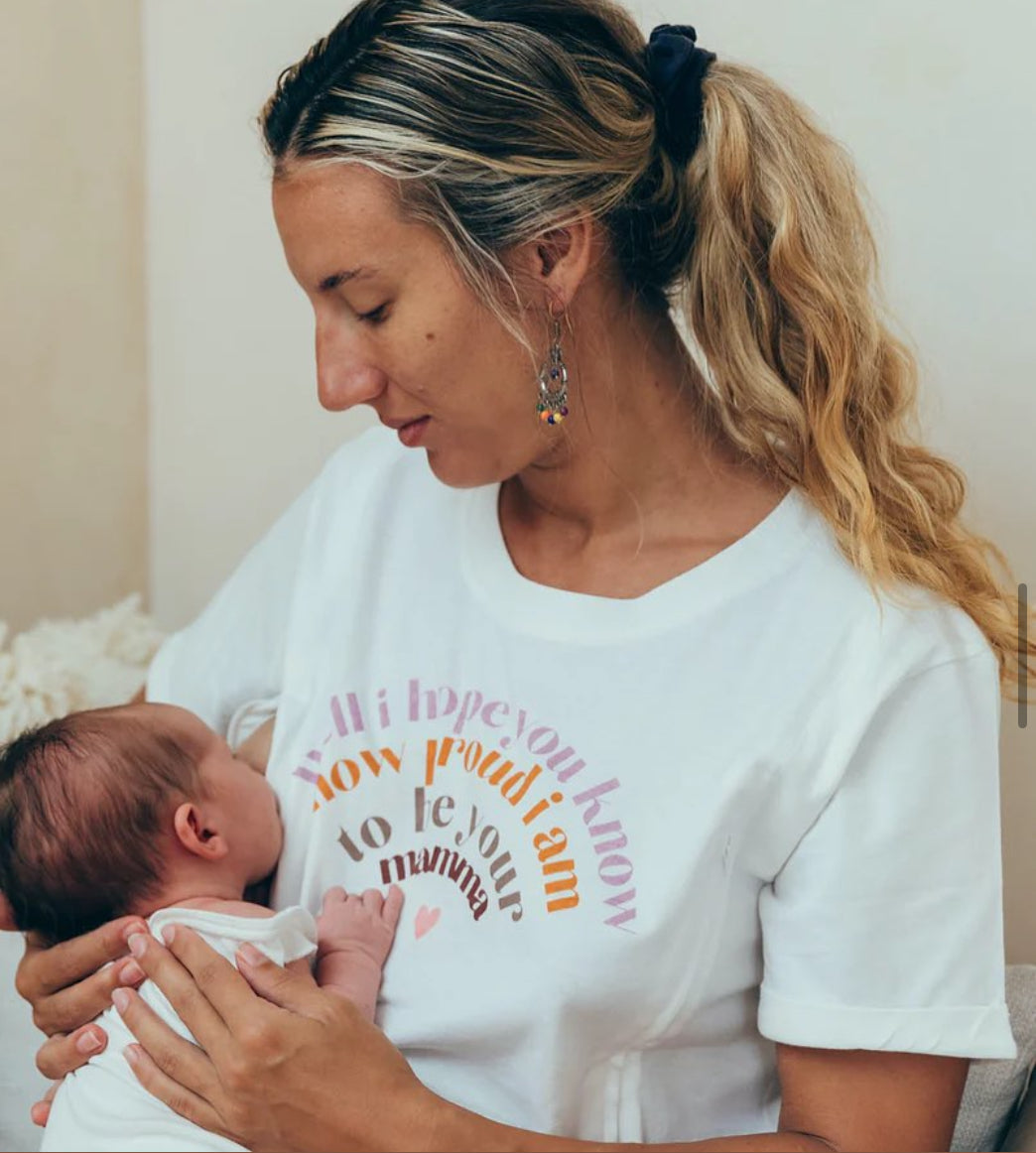 Playera de lactancia, HOPE algodón G – Hello Mom