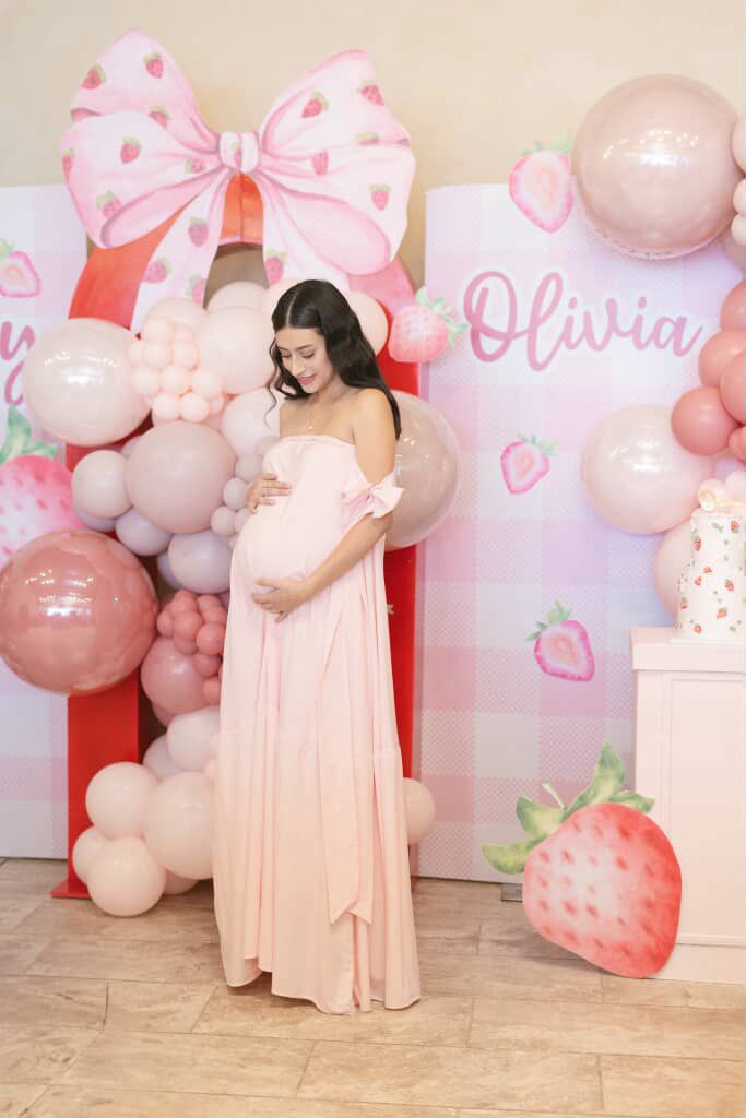 Vestido de maternidad Kalisi rosa claro M, XG