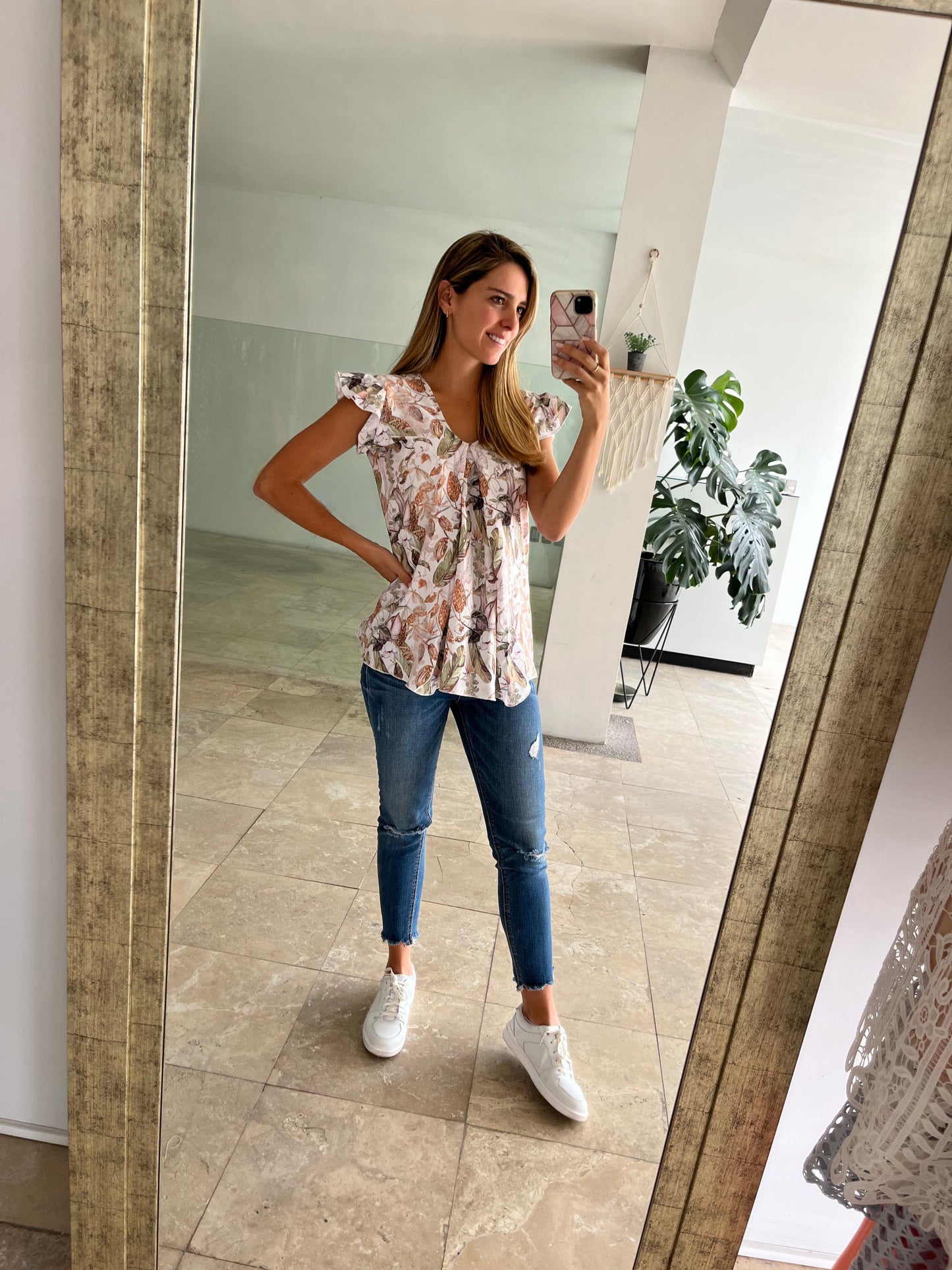 Nursing/maternity blouse, Bertha Autumn