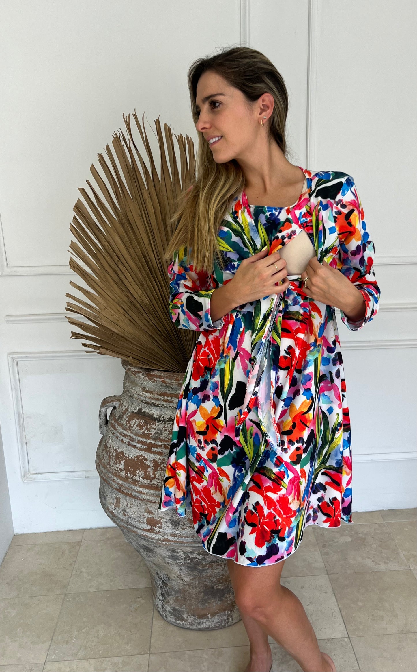 Maternity dress, Britany yellow