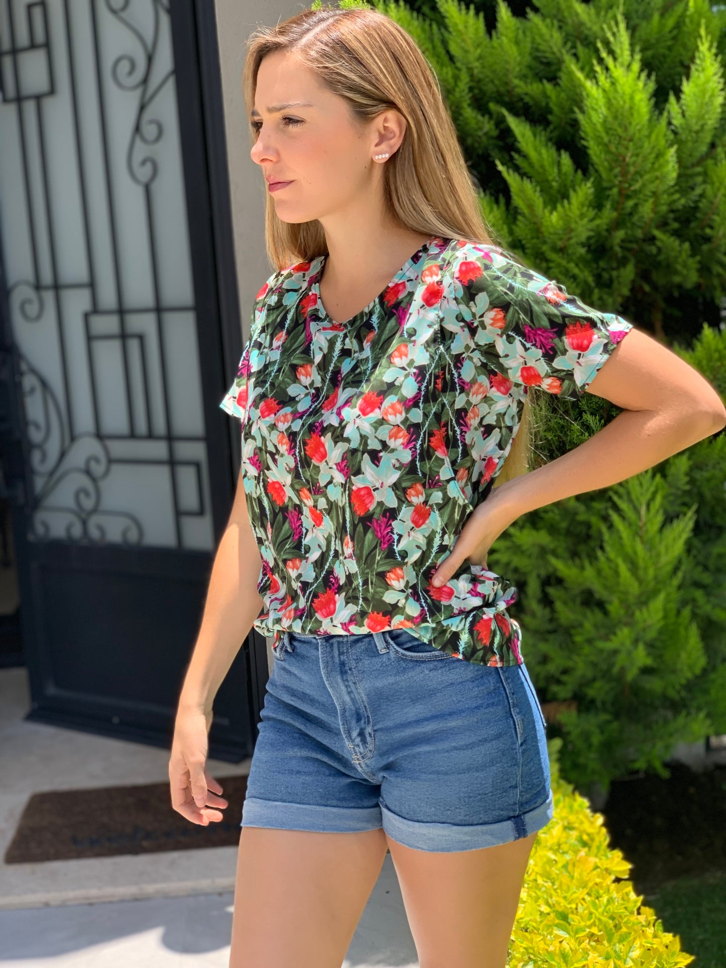 Nursing blouse, Esme andres fabric