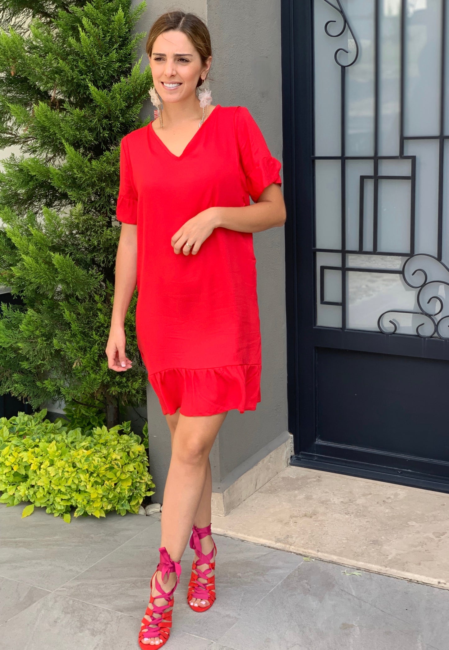 Nursing dress, Isabella Red