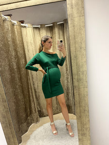 Vestido de maternidad, Karla verde neopreno