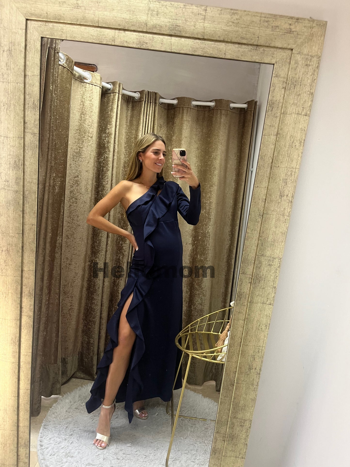 Vestido de maternidad, Sasa azul marino Ponti Roma