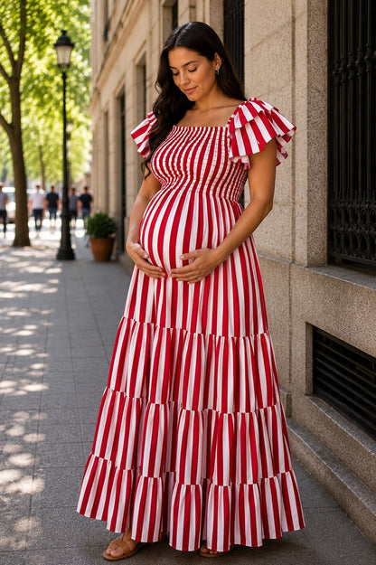 Vestidos rayas mangas UNITALLA