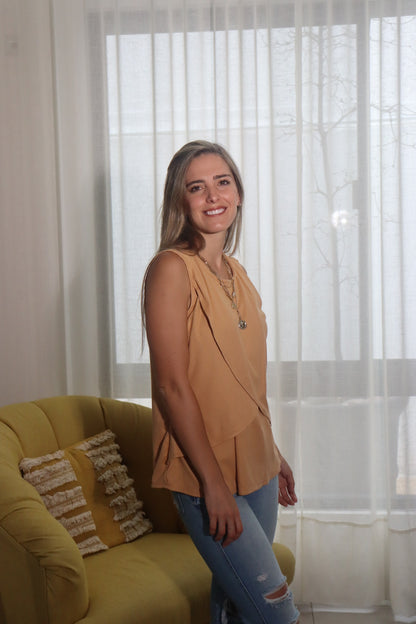 Blusa de lactancia y maternidad, Gisela granola