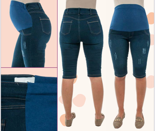 Shorts de Maternidad largos