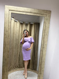 Maternity dress, Arantza lilac