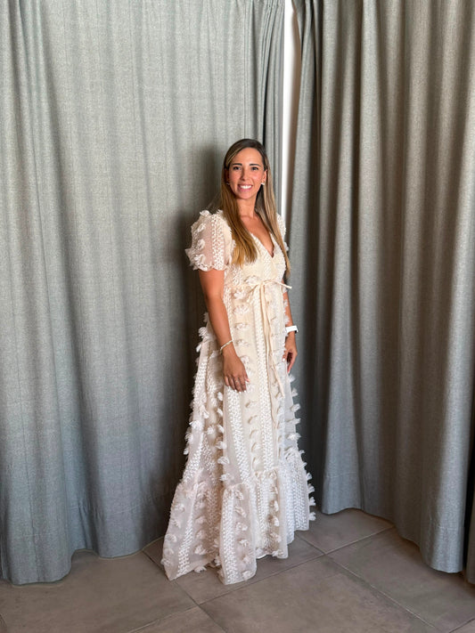 Vestido de maternidad Nelly pompones