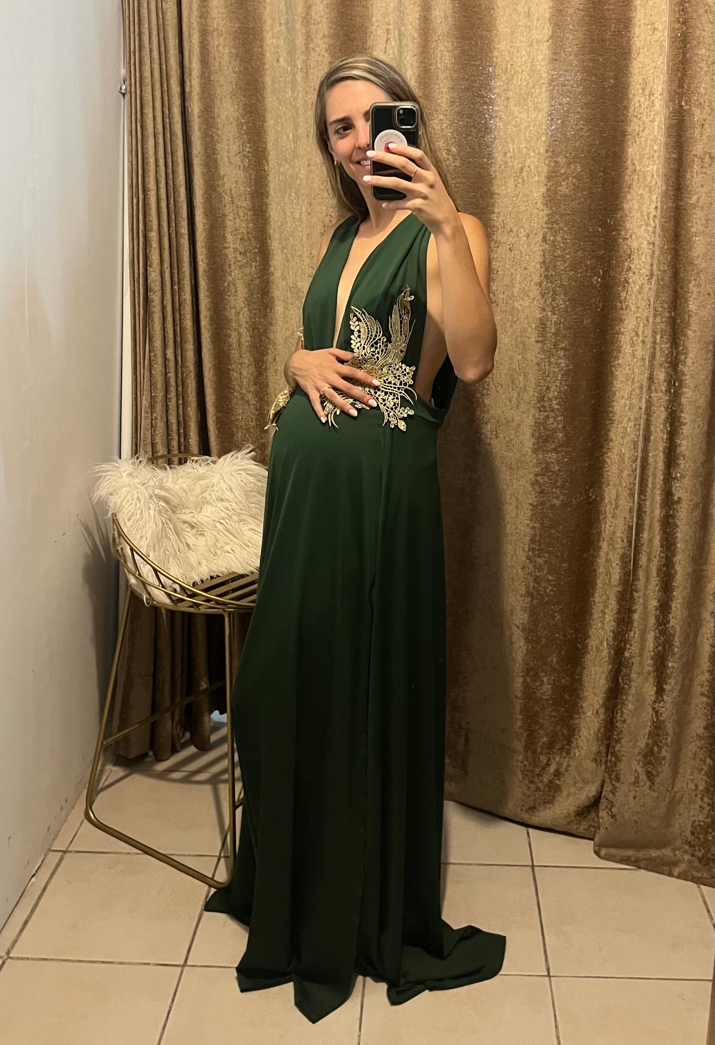 Vestido Verde bandera XG y XXG