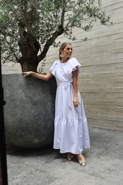 Vestido Mia de lactancia, blanco CH