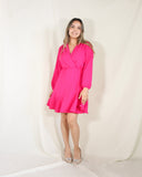 Vestido de lactancia, Zara rosa barbie mangas largas