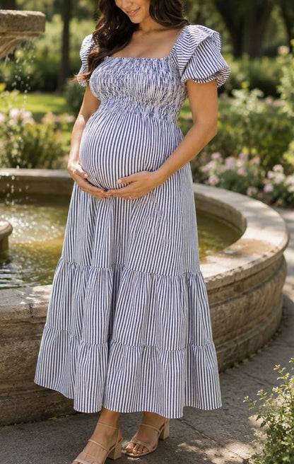 Vestidos rayas mangas UNITALLA