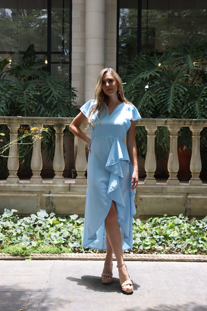 Vestido de lactancia, Jessica azul cielo vértigo G