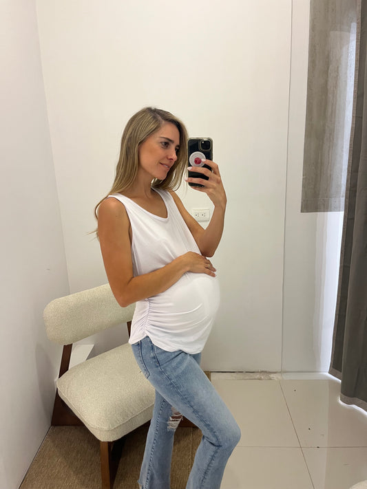 Blusa de Maternidad unitalla listonsito
