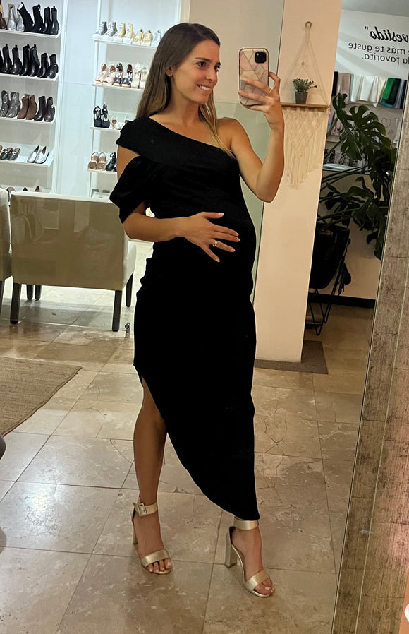 Vestido de maternidad, Ágata negro