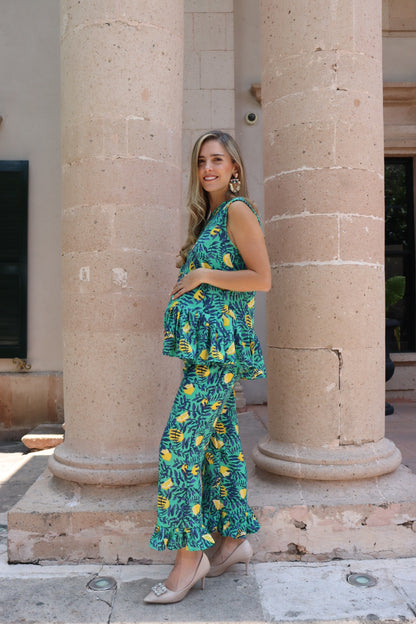 Conjunto de maternidad Imelda, limones