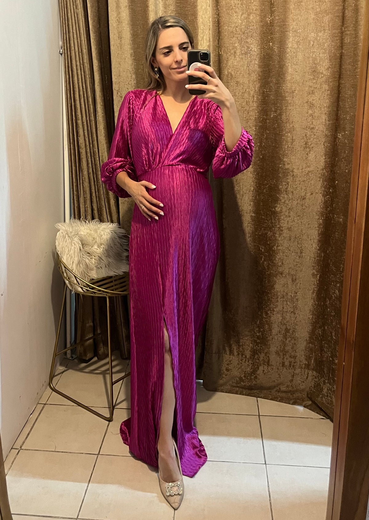 Vestido de maternidad, Nicole nazareno M