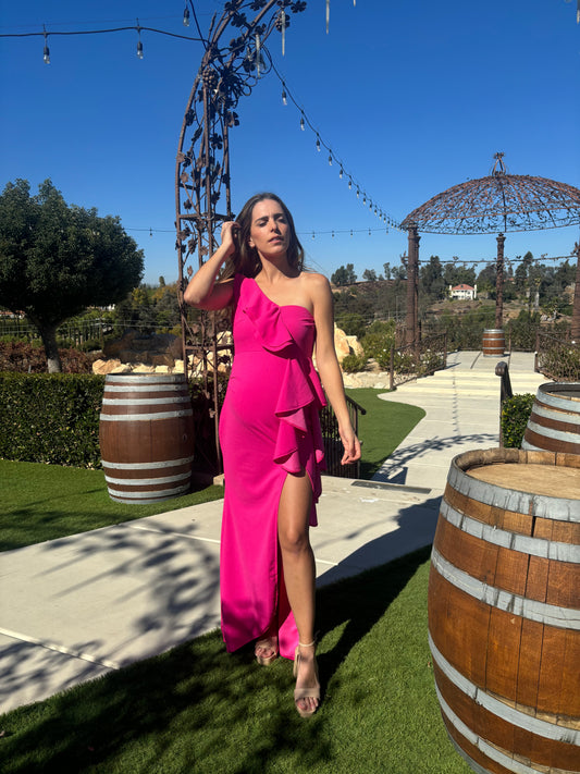 Maternity dress, boy Britany pink barbie