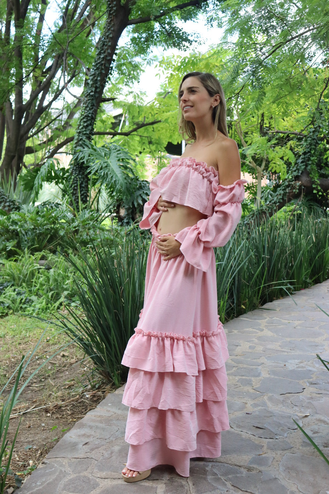 Set María Fernanda rosa Jaspe CH