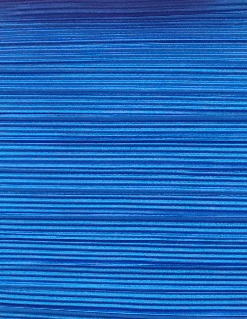 Tela azul corrugado rayas