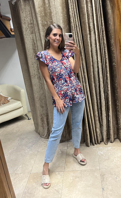 Blusa de lactancia/maternidad, Bertha brissa red