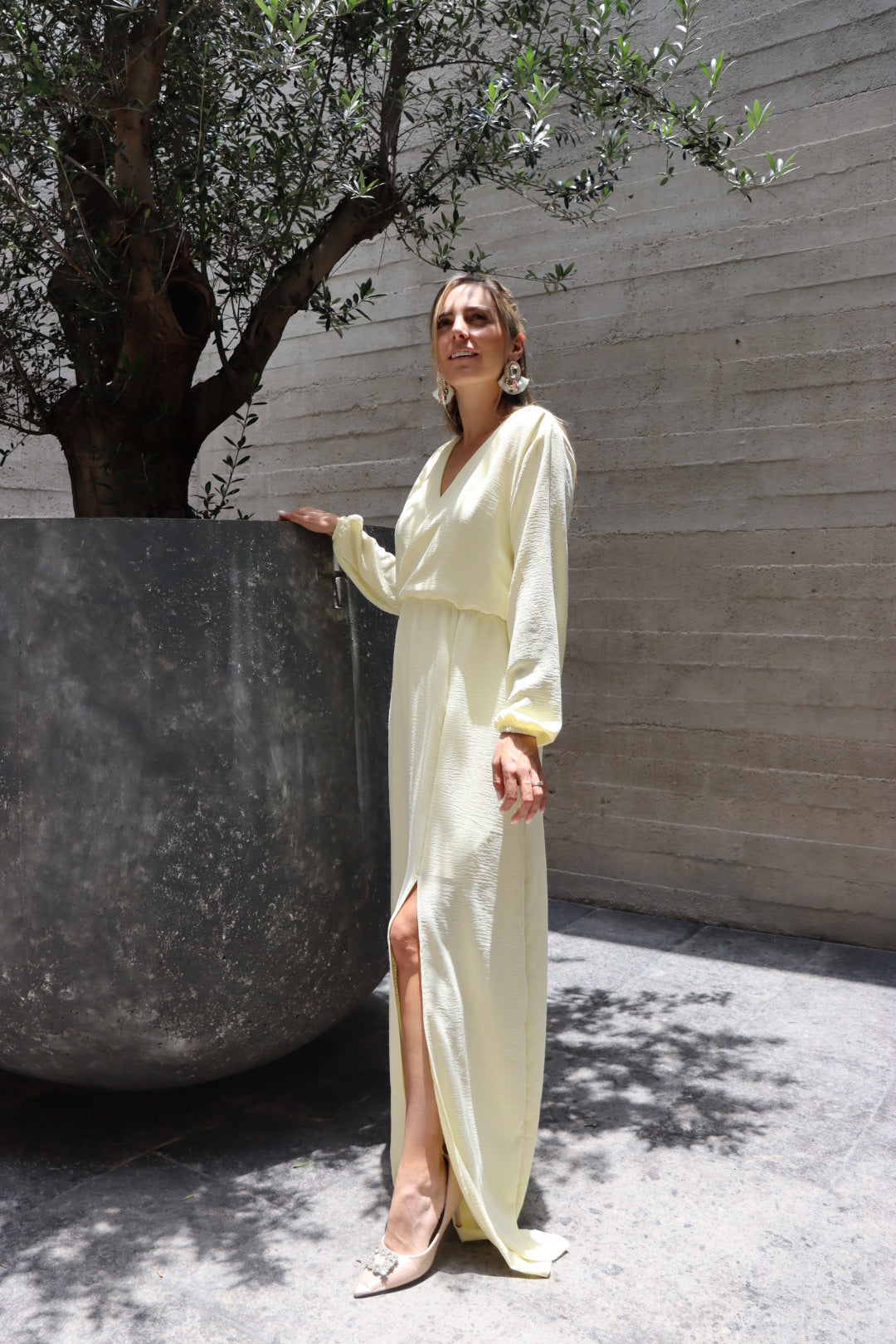 Vestido de lactancia, Zara/Love amarillo