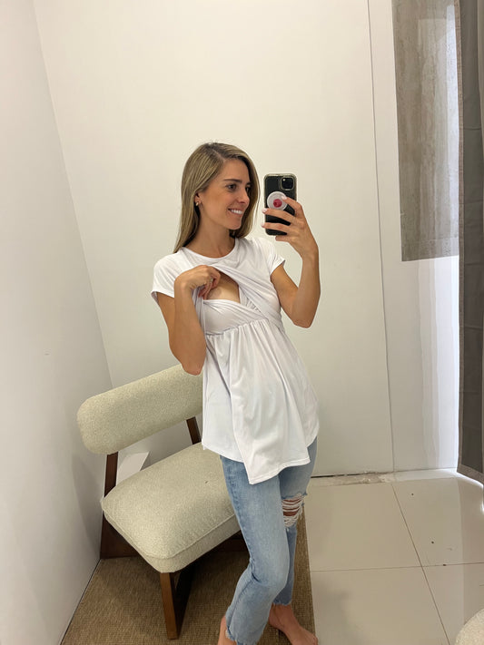 Blusa de maternidad y lactancia , Unitalla (varios colores)