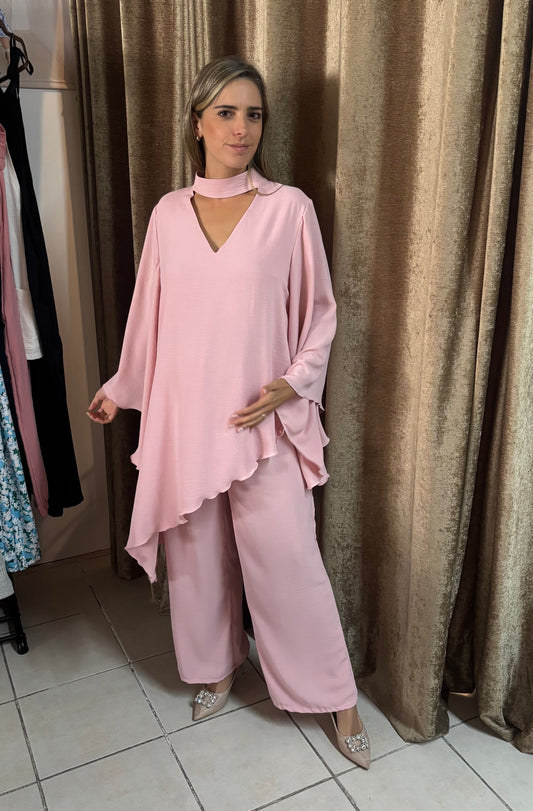 Jumpsuit de maternidad, Valeria Rosa jaspe