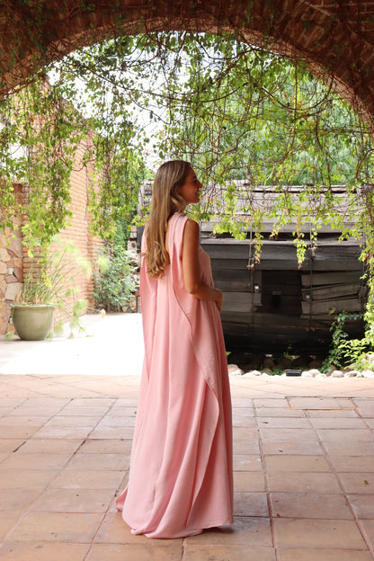 Vestido de Maternidad, Adela rosa jaspe