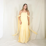 Vestido de maternidad Kalisi amarillo