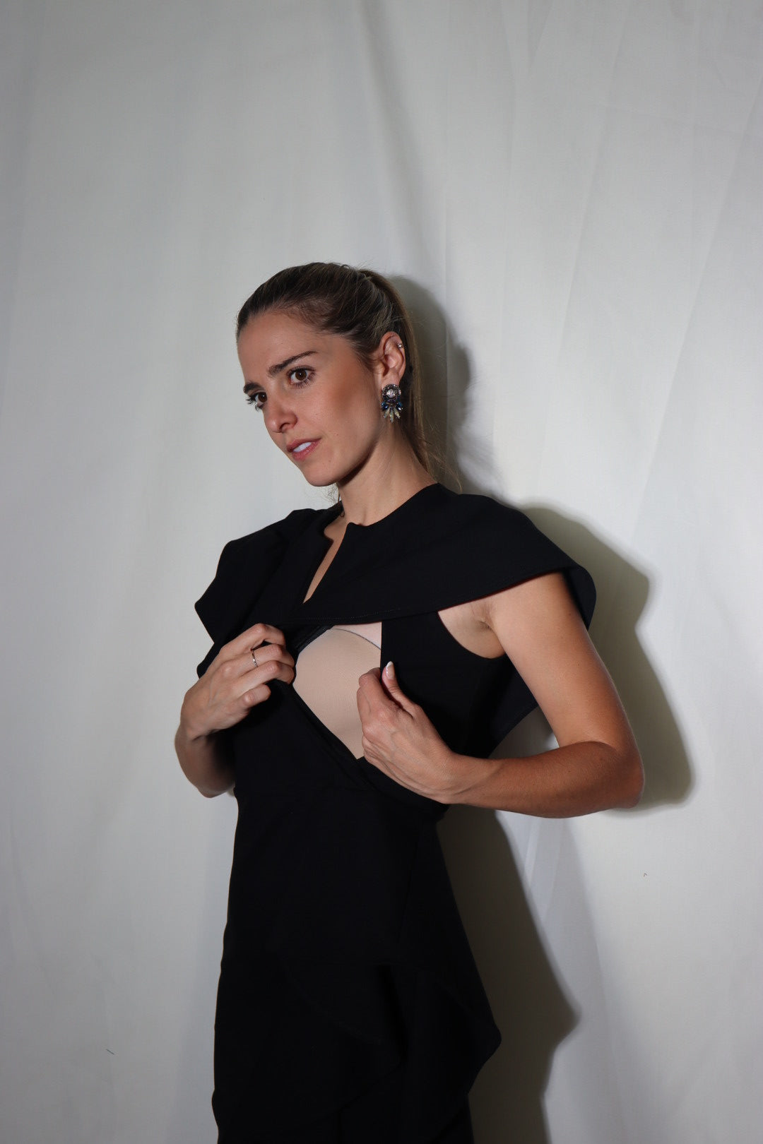 Vestido Jessica lactancia negro
