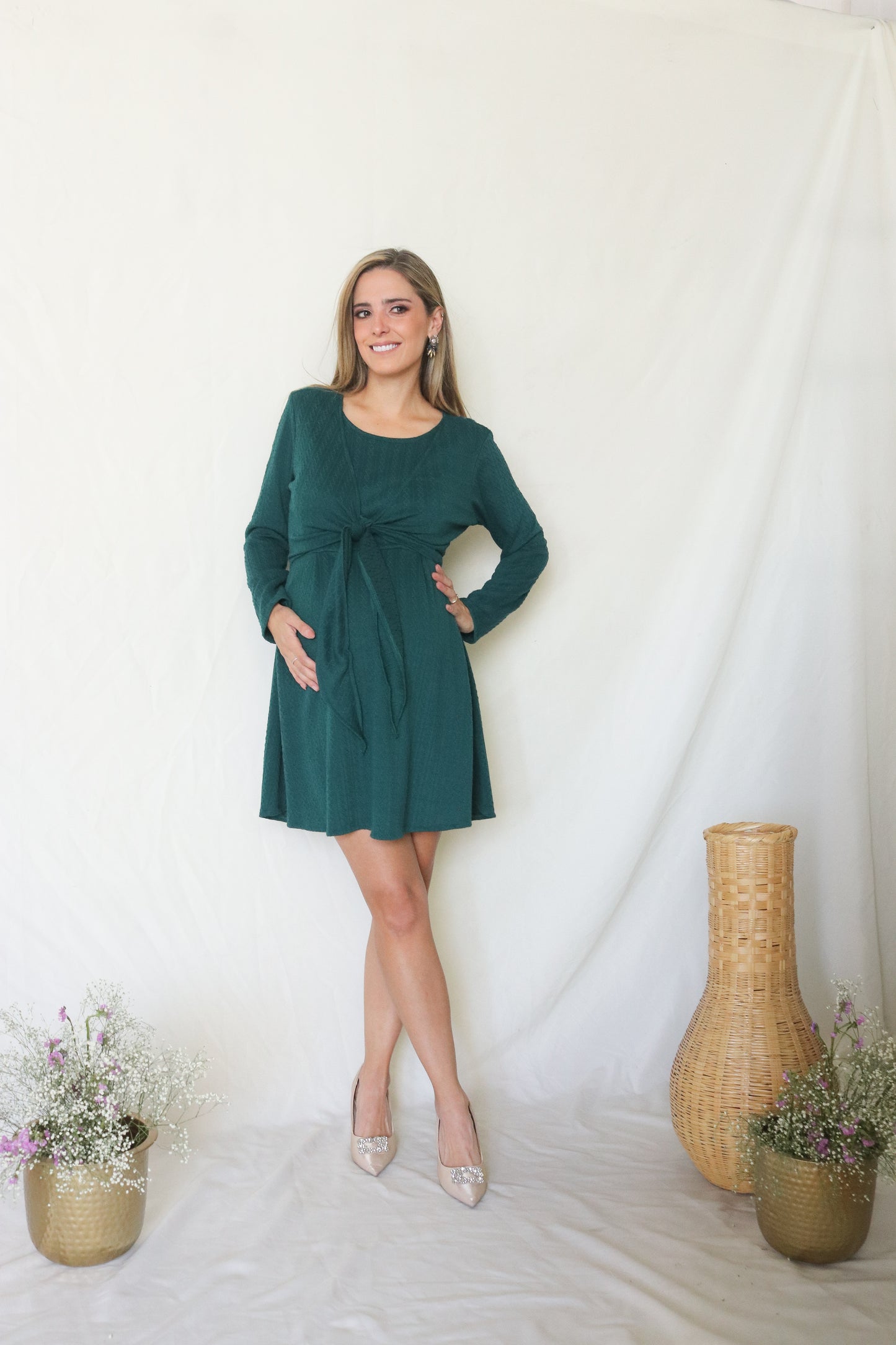 Nursing dress Romina Black