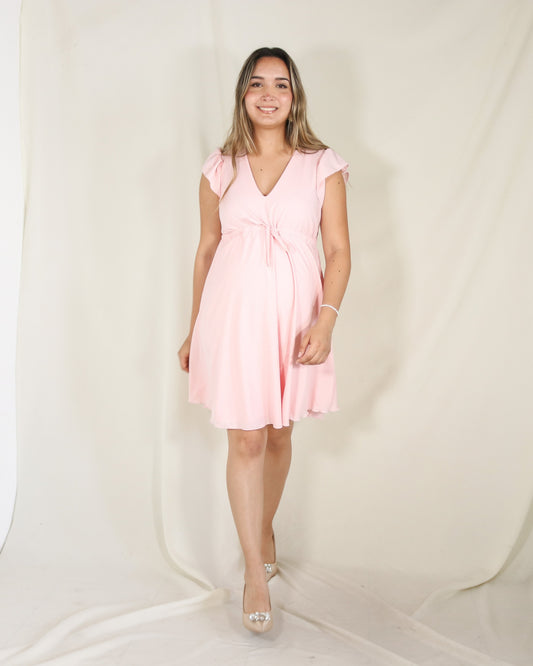 Vestido de maternidad, Sofia rosa claro