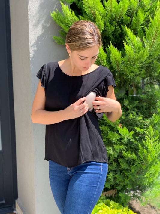 Blusa de lactancia, Andy negra