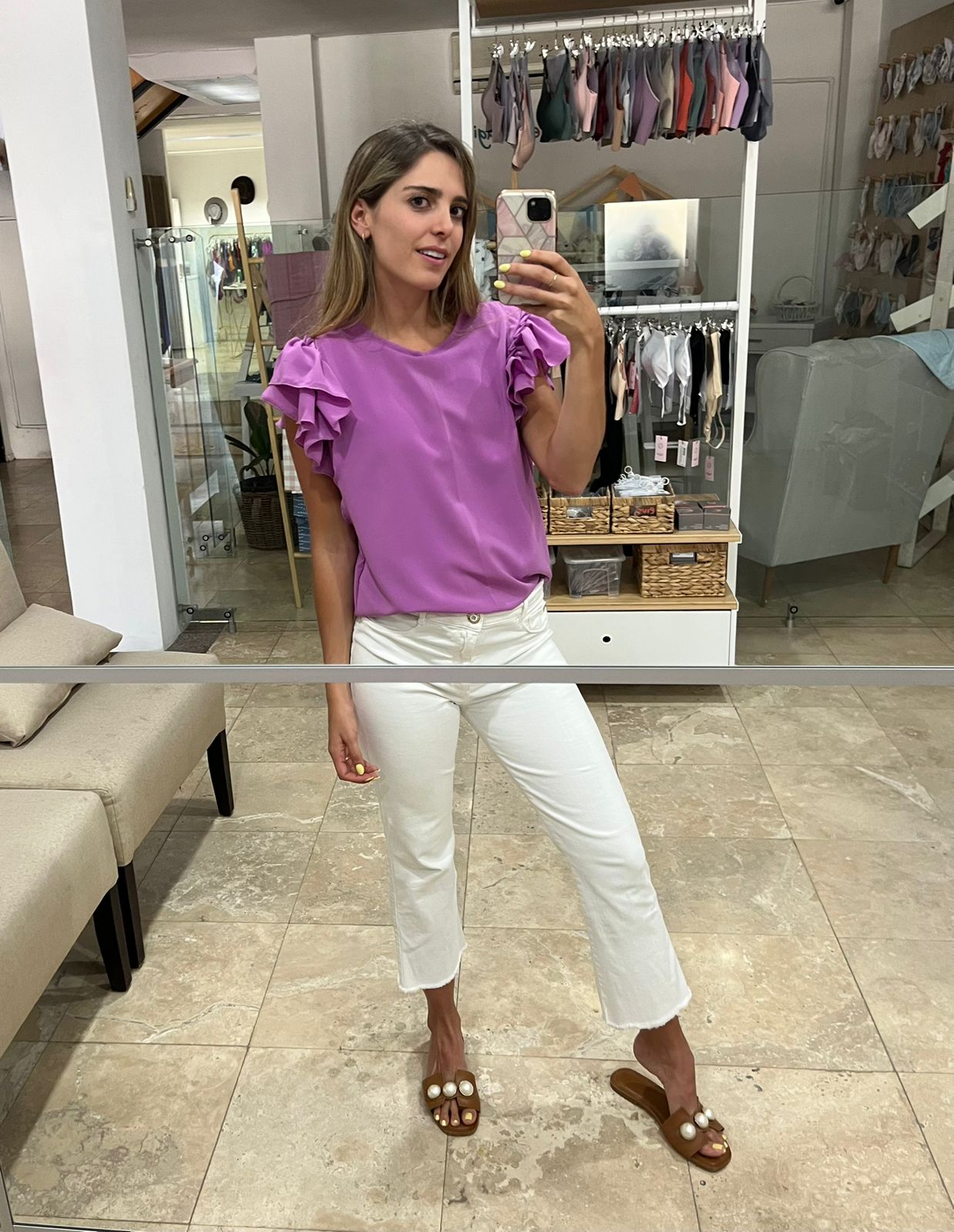 Nursing blouse, Adri tulip