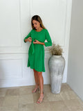 Vestido de lactancia, Bertha M verde