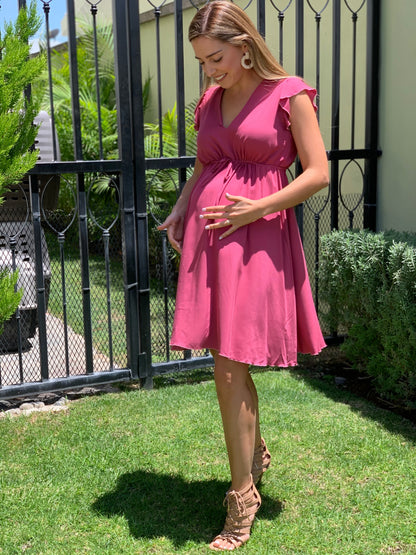 Vestido de maternidad, Sofia Rosa quemado CH