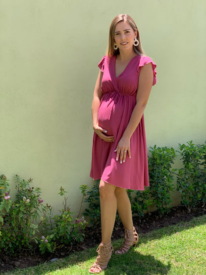 Vestido de maternidad, Sofia Rosa quemado CH