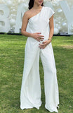 Jumpsuit de maternidad, Rosaura ivory