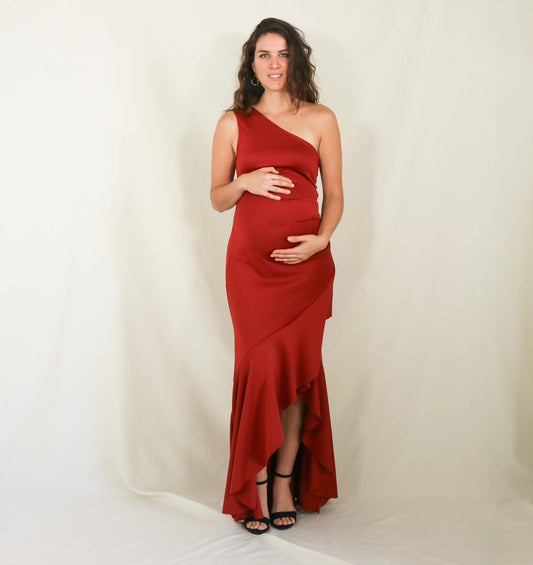 Vestido Ginna de maternidad, óxido M