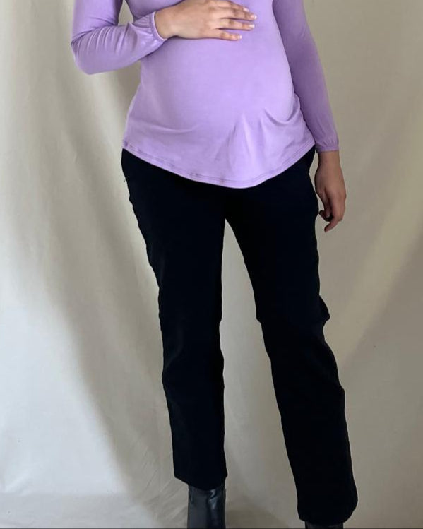 Pantalones de maternidad negros SM