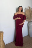 Vestido de maternidad Loredana vino