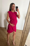 Vestido de maternidad Rosa textura, Lola