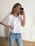 Blusa lactancia Zayra blanca lisa