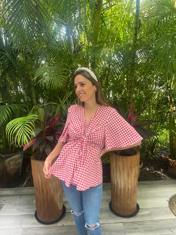 Maternity blouse, Anna black