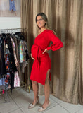 Vestido de maternidad stretch una manga