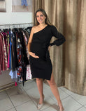 Vestido de maternidad stretch una manga