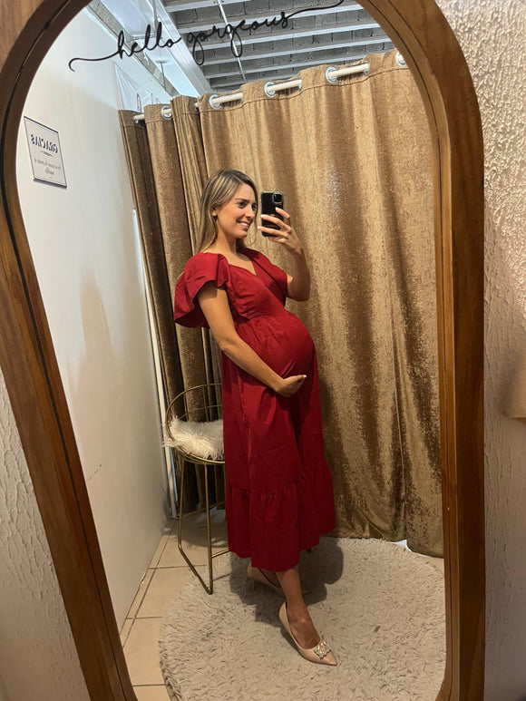 Vestido de Maternidad, Cristina óxido